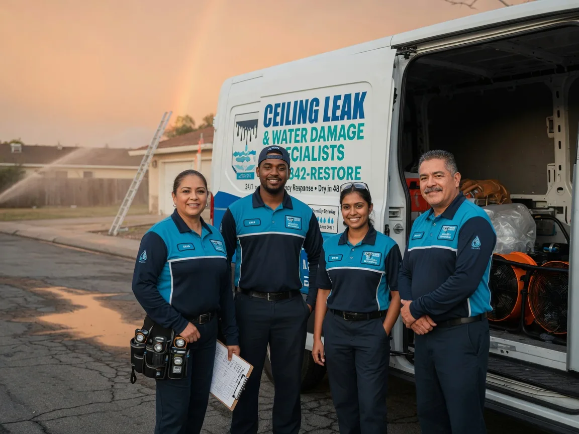 Ceiling Leak Cleanup company in Kennerdell, PA